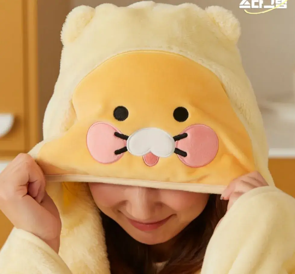 졸귀탱 춘식이 망토 담요😚