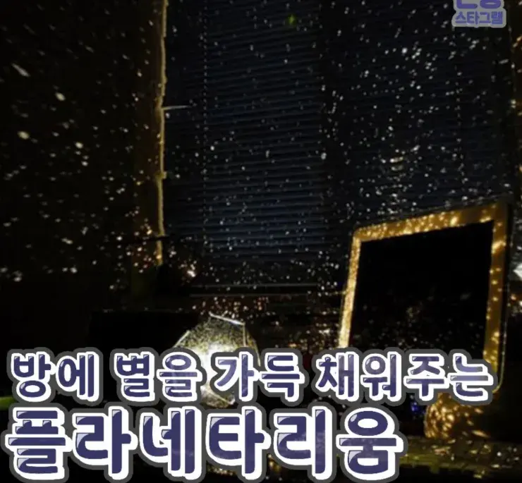 밤에 별을 가득 채워주는 플라네타리움🌸