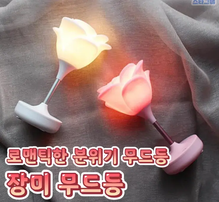 장미 무드등💙