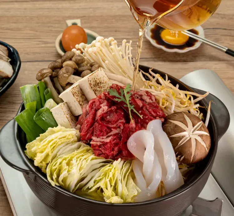 달콤 짭짤 푸짐! 소고기 스키야키