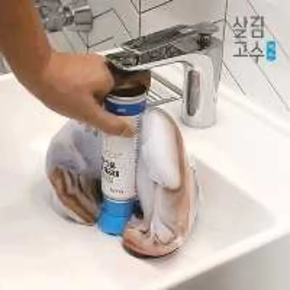 막힌 세면대 뚫는 세면대팡