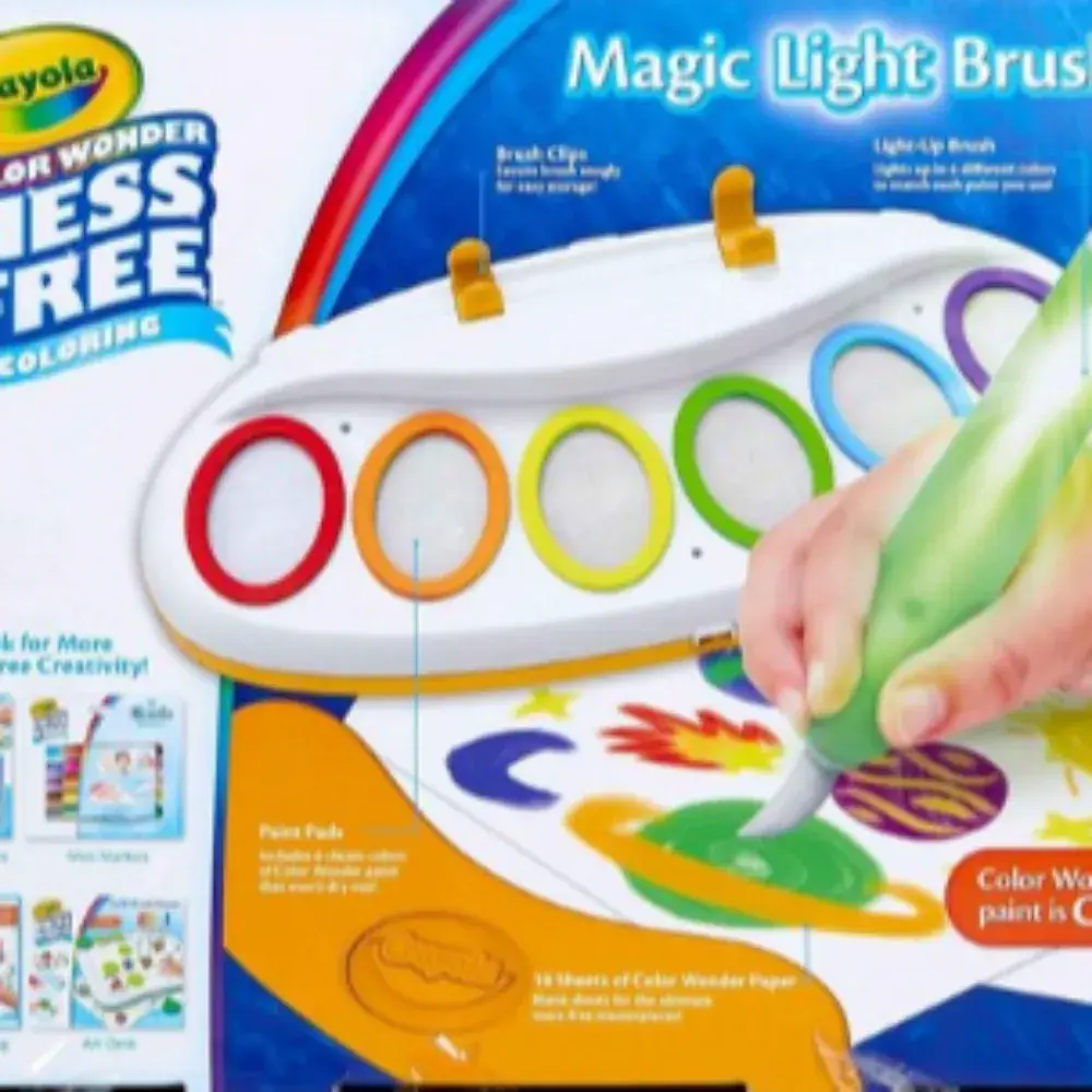 물없이 물감을? 매직 라이트 브러쉬