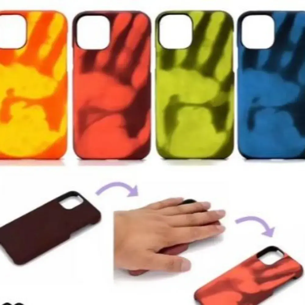 온도에 따라 색깔이 변하는 케이스?