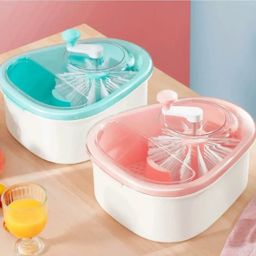 이제 돌리면서 과일 야채 씻어보자! 과일 세척기!