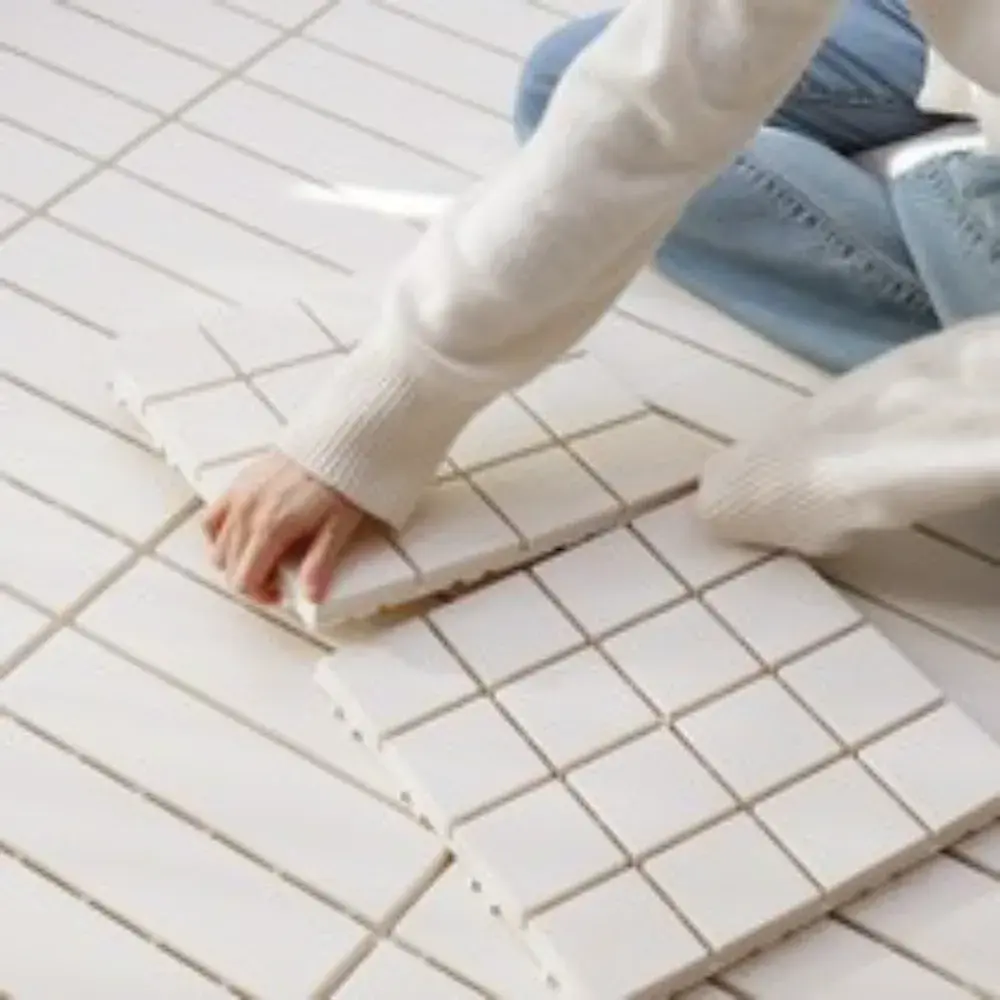 세탁실 바닥 조립식타일