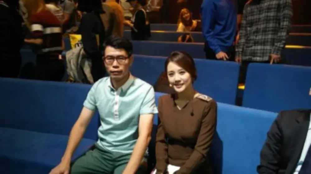 윤수정 아나운서와 함께...명견만리 녹화장에서...