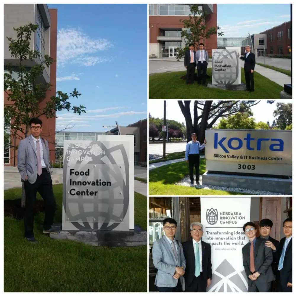 농업기술실용회재단과 미국(네브라스카,실리콘벨리) 방문