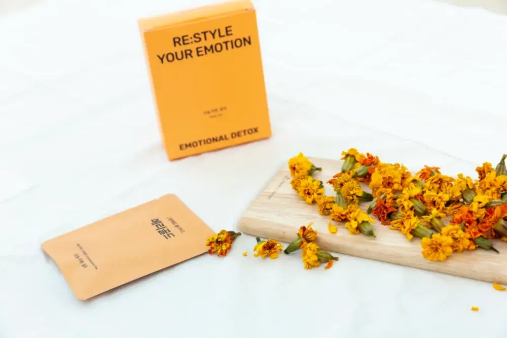 드바로티 메리골드 꽃차