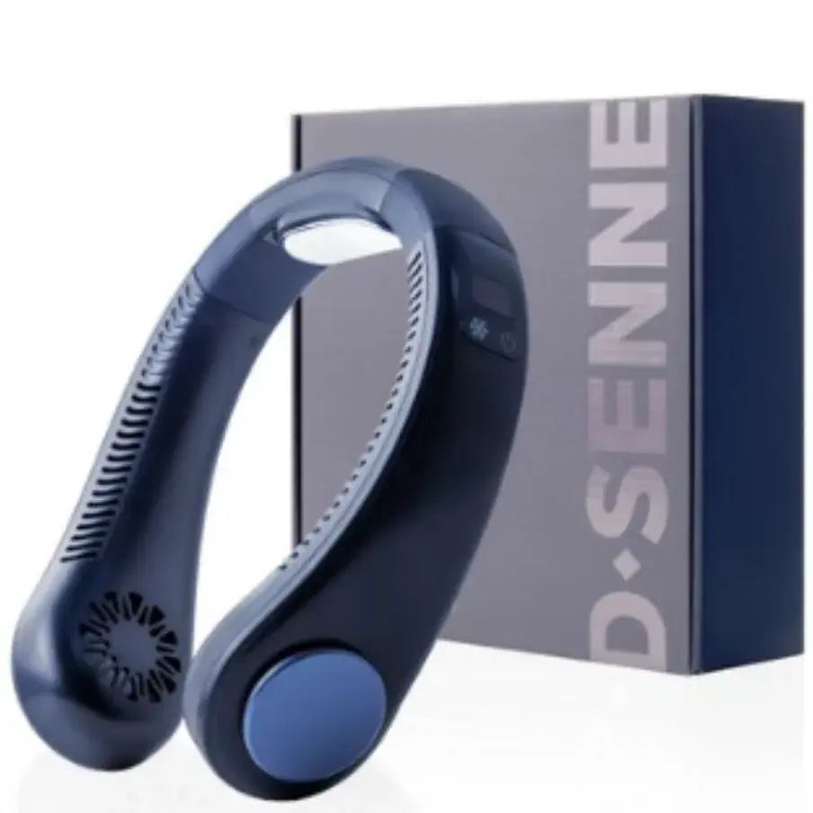 💖 디센느 아이스 4세대 넥밴드 휴대용 선풍기 DSF002 - 네이비