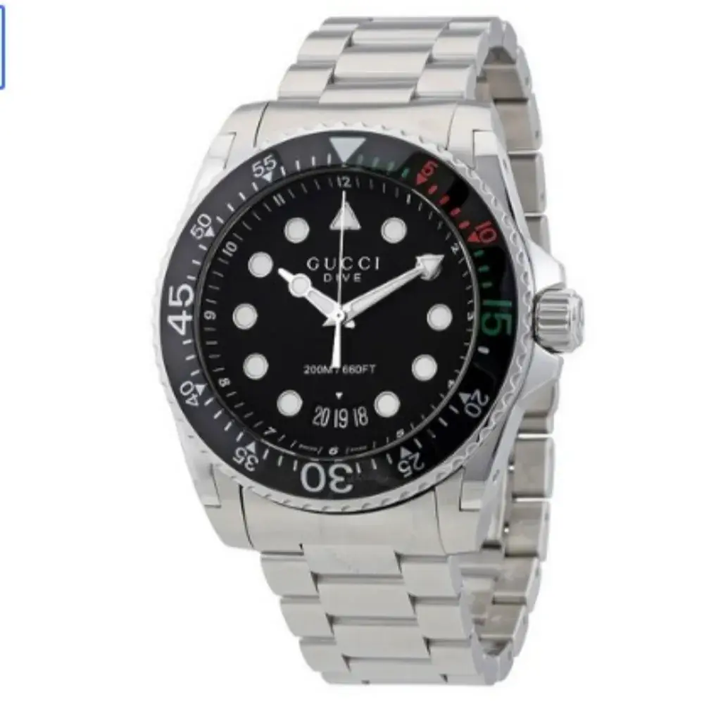 💕 매장동일구성/구찌 남성 다이브 메탈 시계 YA136208