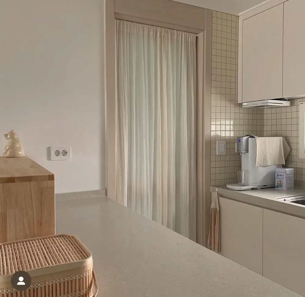 주방가림막 커튼 [노멀디자인]