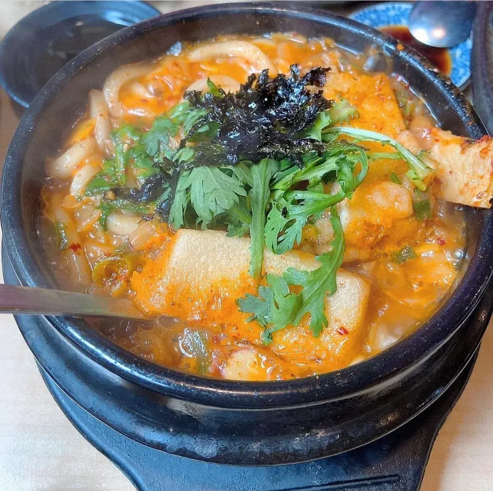 김치우동