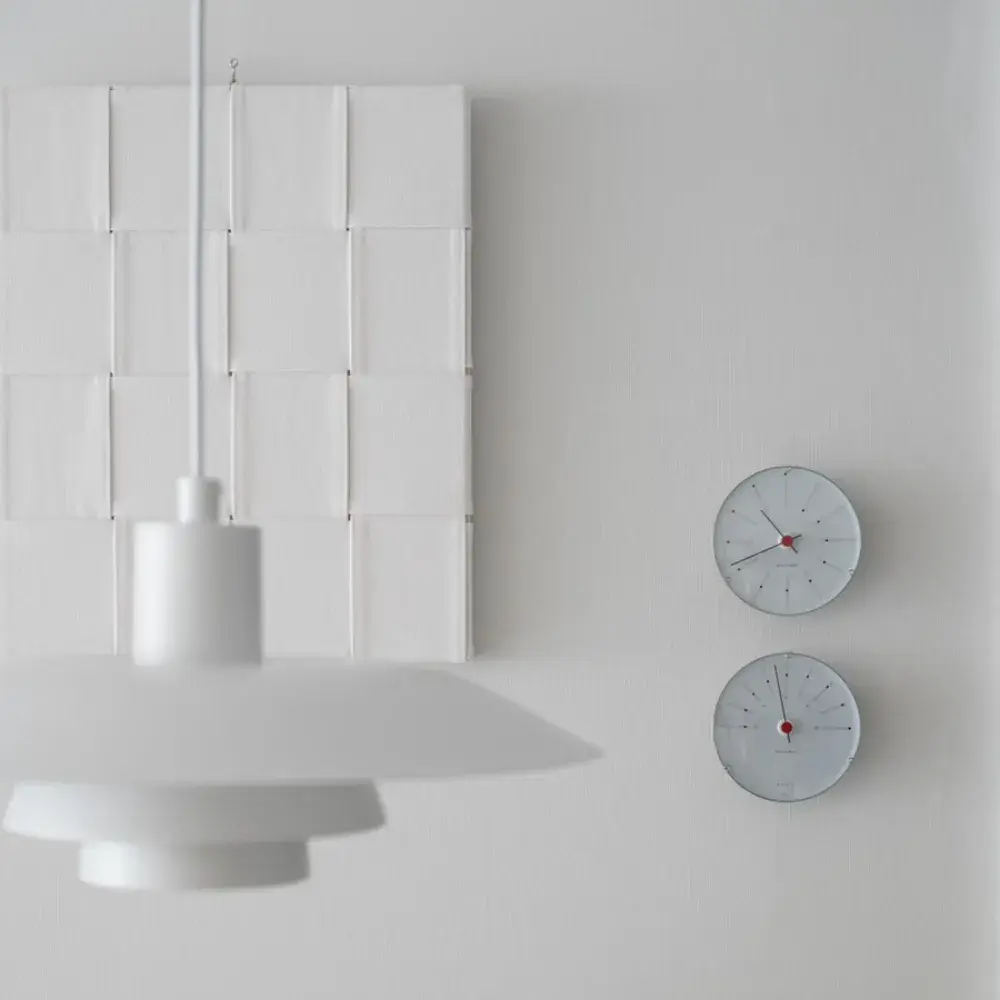 뱅커스 온도계/습도계 12cm