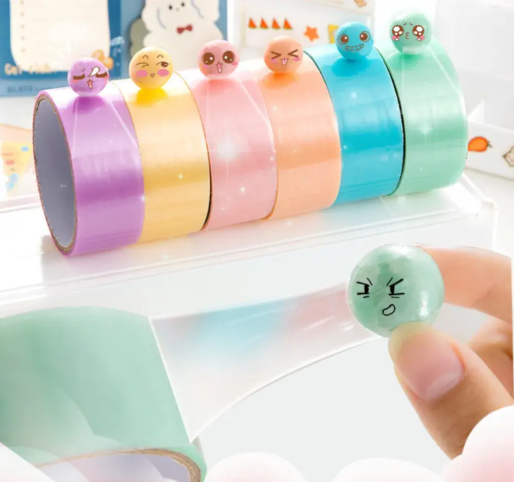 KC인증 테이프공 테이프볼 만들기 찐득볼 4.8cm