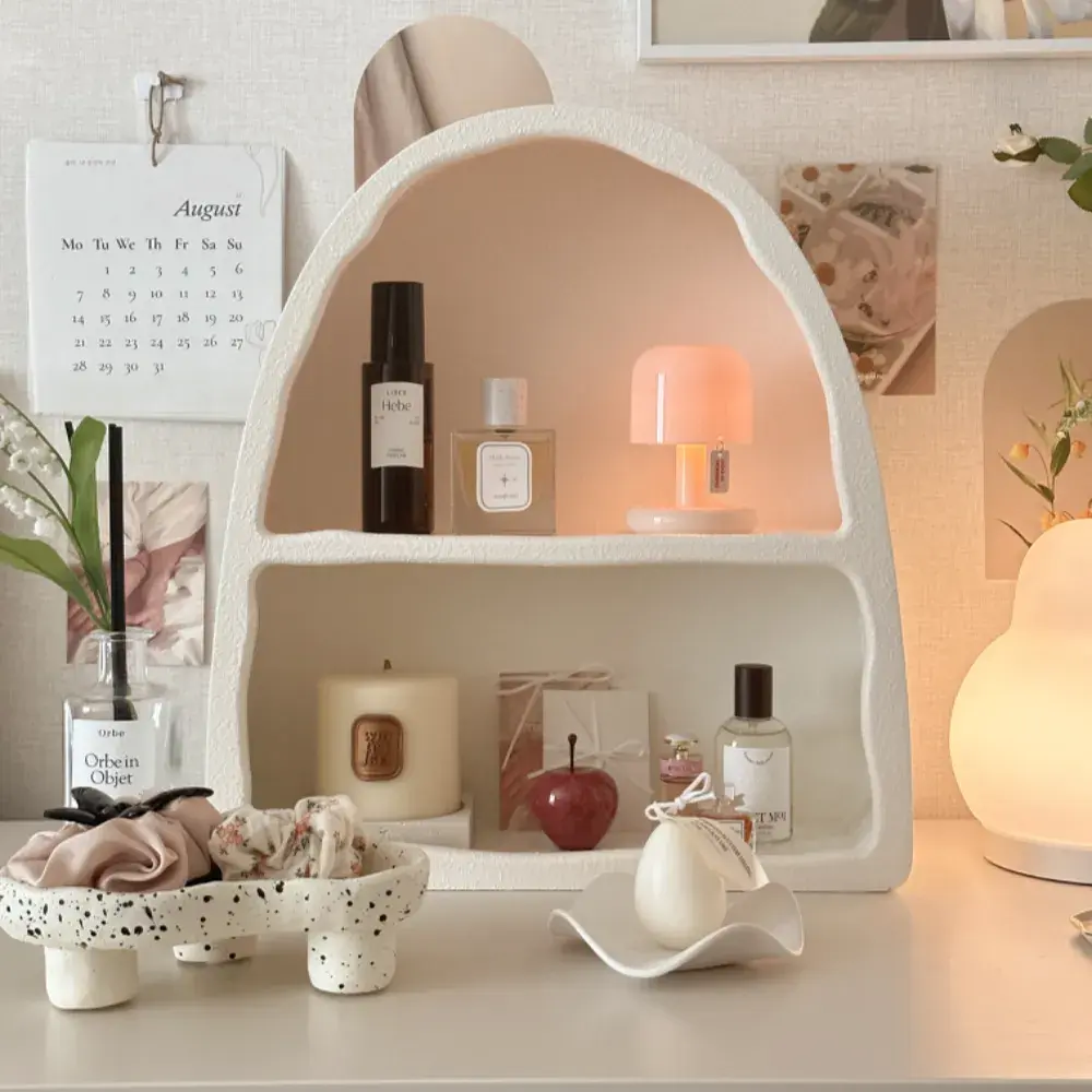 아치형 선반 보관함