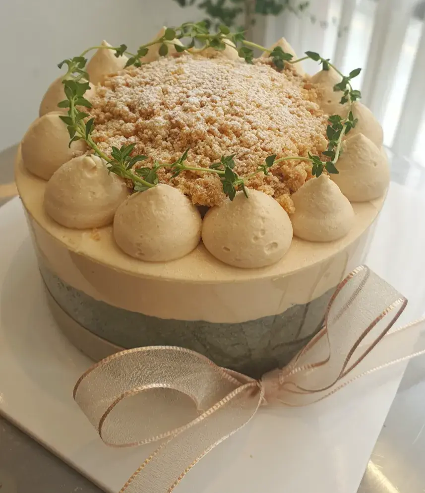 쑥 인절미 케이크