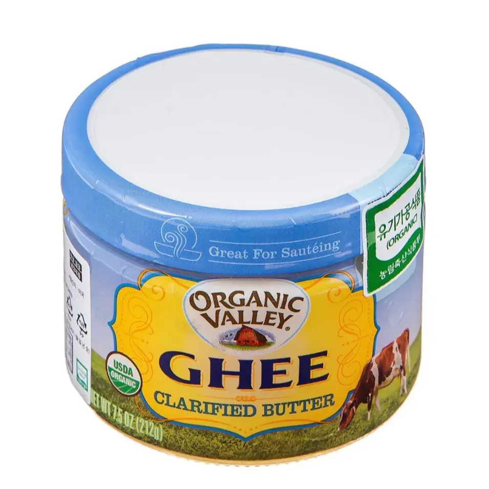 오가닉밸리 유기가공식품인증 기 버터