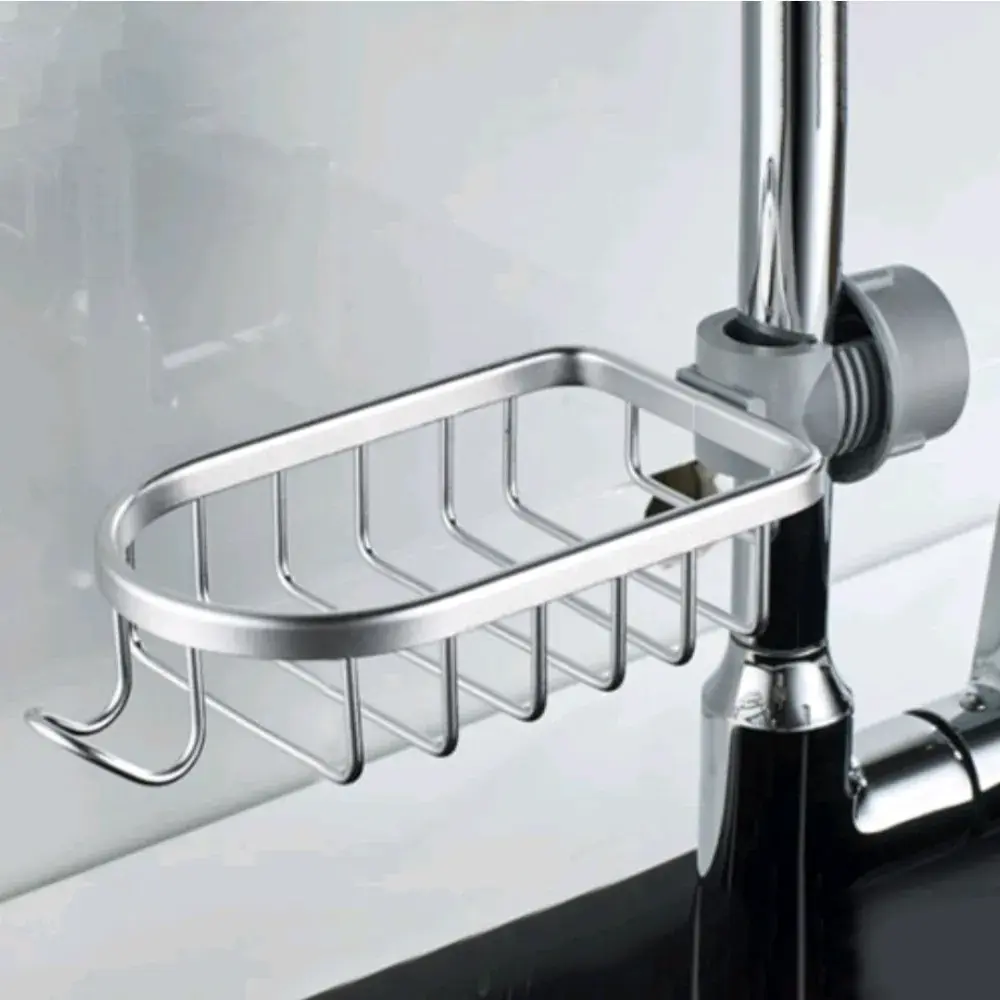 수세미 제대로 놔둬요! 싱크대 수전 걸이!