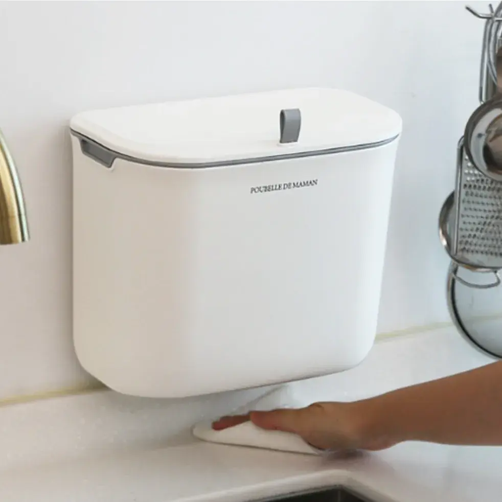 무조건 편해지는 주방 공중부양 쓰레기통!