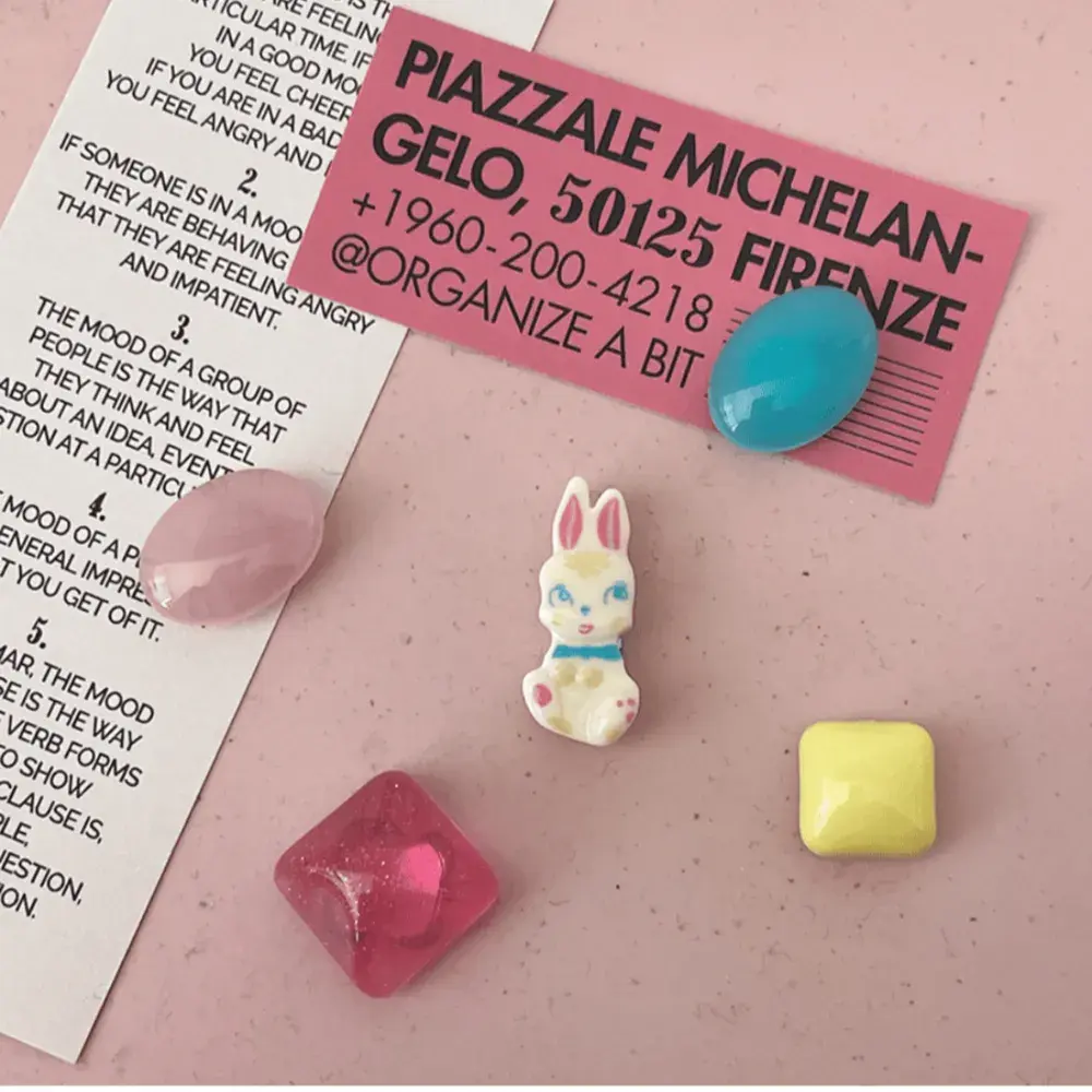 귀여운 갬성 토끼 마그넷