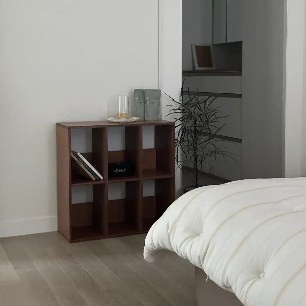 라왕 우드 책장 3x2 (세로형)