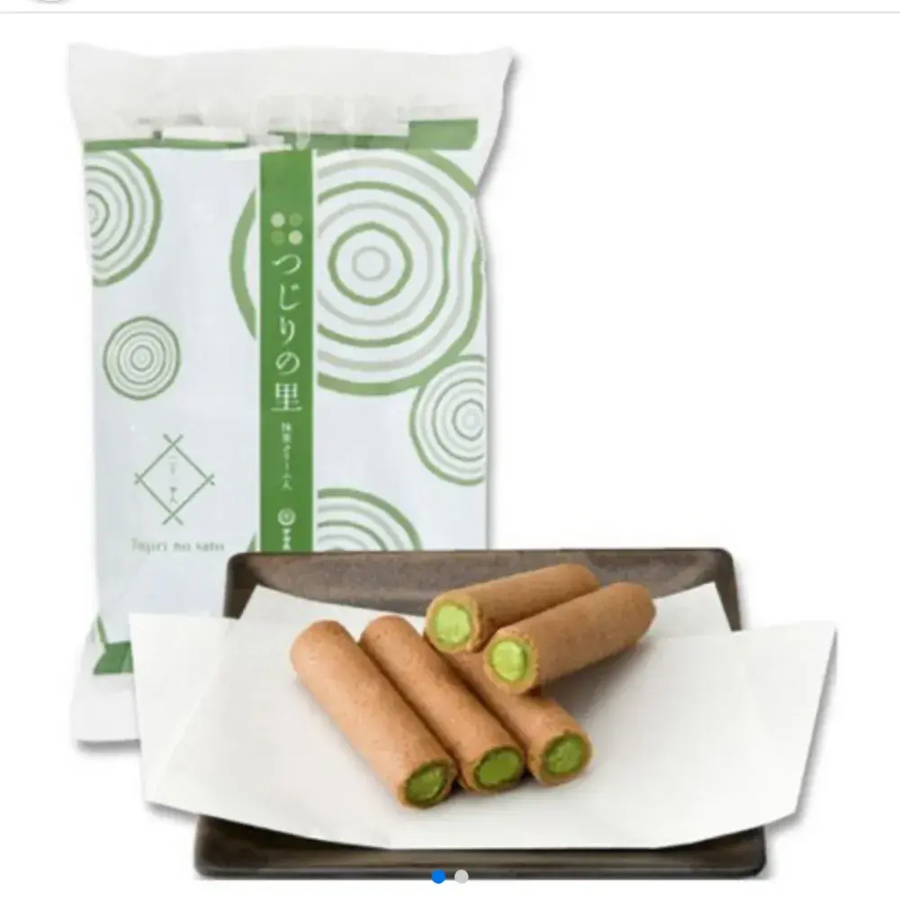 말차크림 롤 센베이