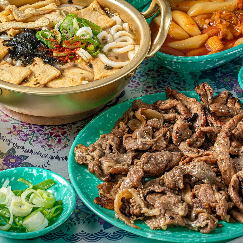 추억의 맛 가끔은 그립다 포장마차 북성로 불고기 우동 밀키트