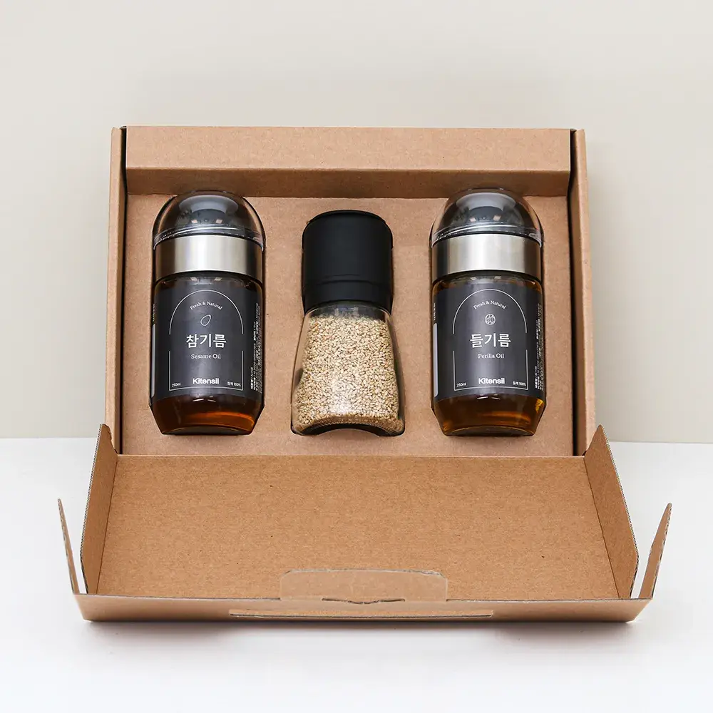 국산 참기름 선물세트