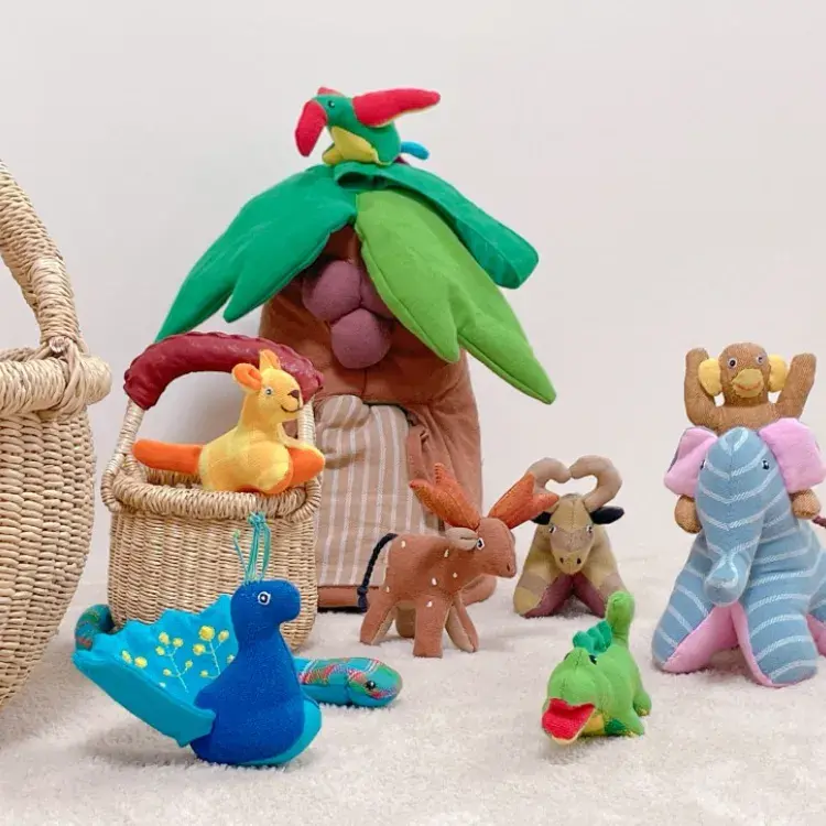 유기농 동물인형 파우치 - 상시판매