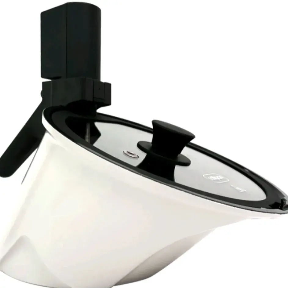 041. 롤팬 인덕션 뉴오리지널 자동 회전 냄비(밀크색)