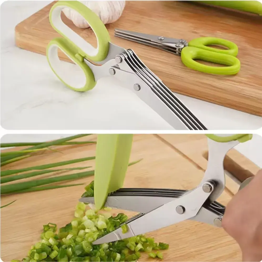 055. 다기능 멀티레이어 스테인레스 주방가위