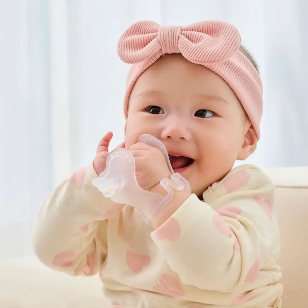 시원한 잇몸 마사지 💘 큐피드 치발기