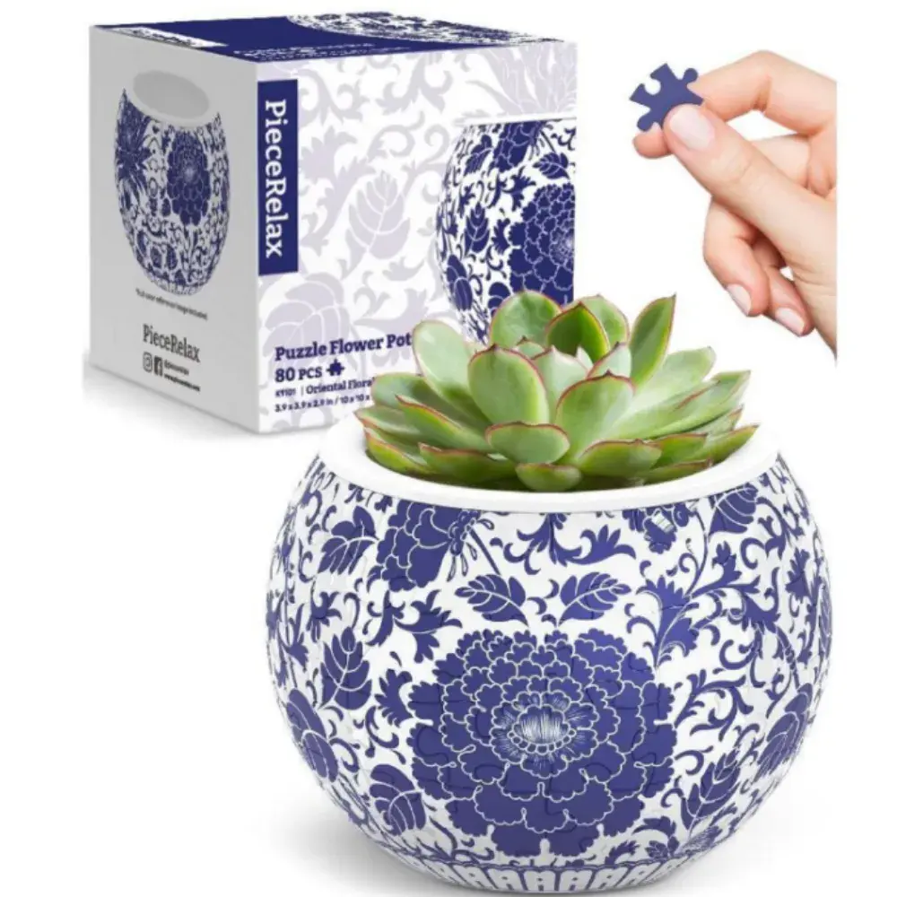 3D 입체 퍼즈로 화분 만들기!