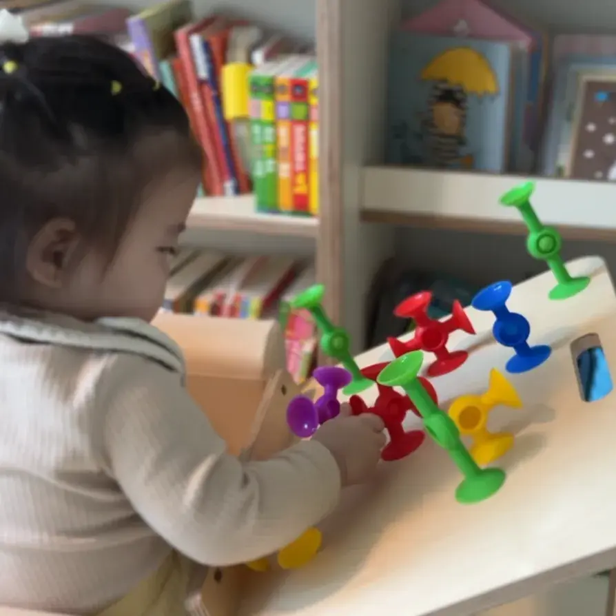 [국민 소근육 발달 장난감] 실리콘블럭