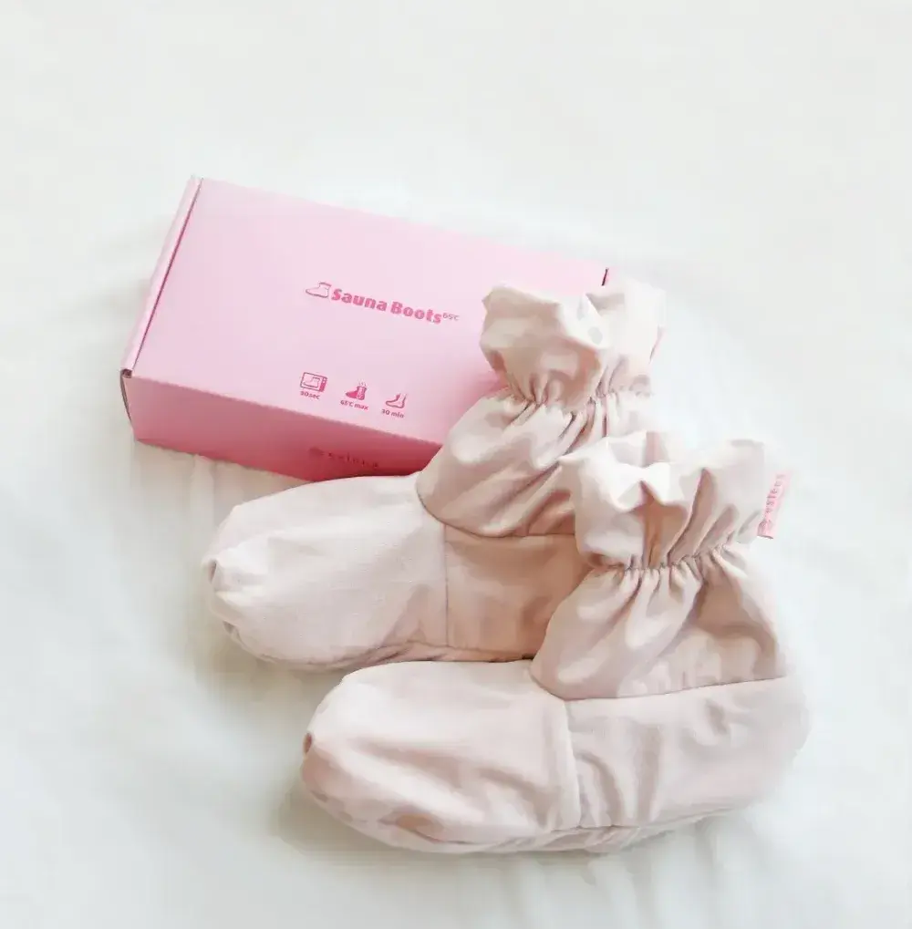 90초만에 온열과 스팀까지 가능한 토르말린 사우나 부츠