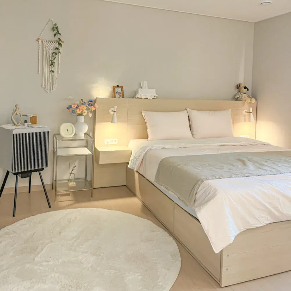 스테이 호텔 LED 침대 프레임 (매트제외)