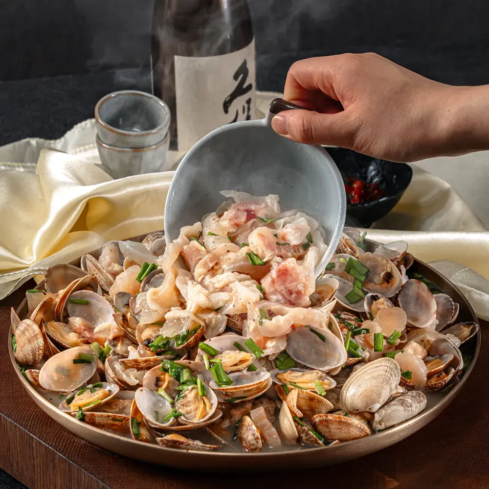 전국에 여기 밖에 없어요 1분에 1개씩 팔리는 스지 바지락 전골 밀키트