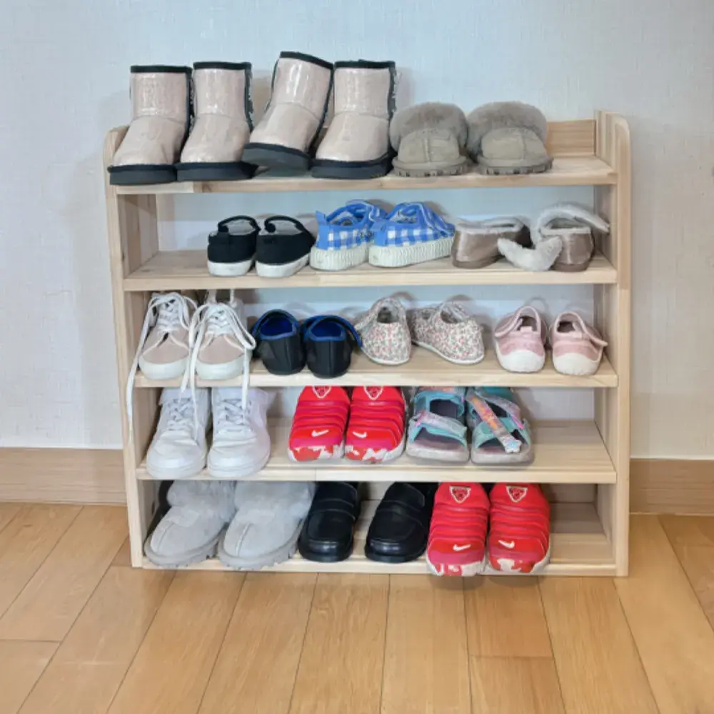 쿠팡템) 장난감정리대인데 신발장으로씀