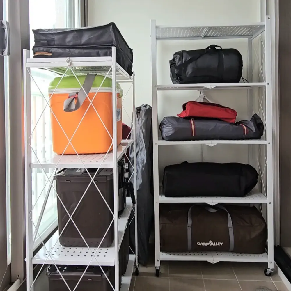 폴딩 철제 수납선반