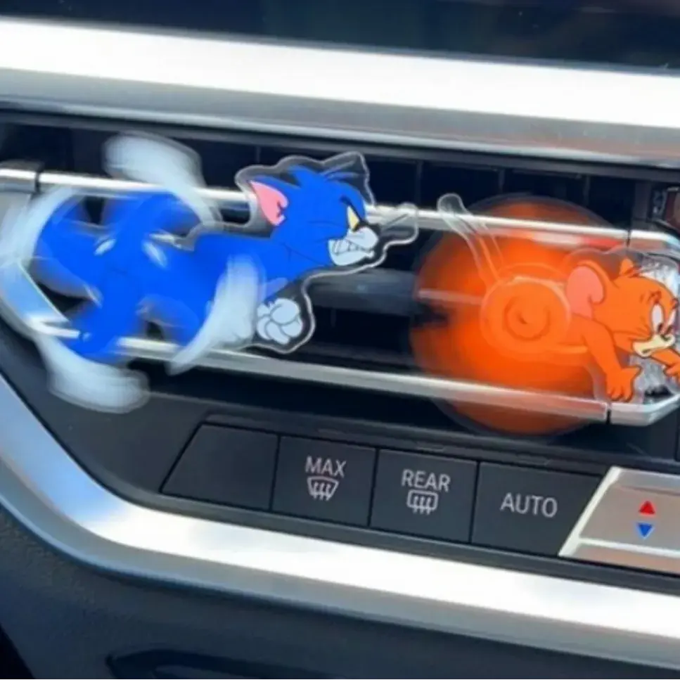 귀여운 톰과 제리 송풍구 자동차 악세서리!