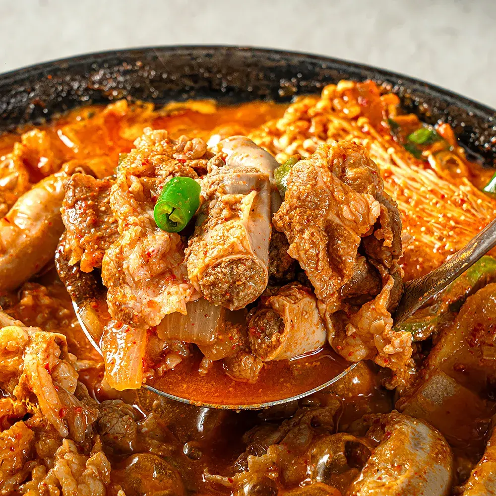 뭐야 왜 고기가 이렇게 많아 고기만 430g 한우 곱창전골 밀키트