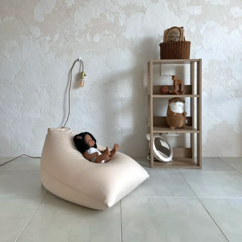 생활특권 어린이빈백 베이지