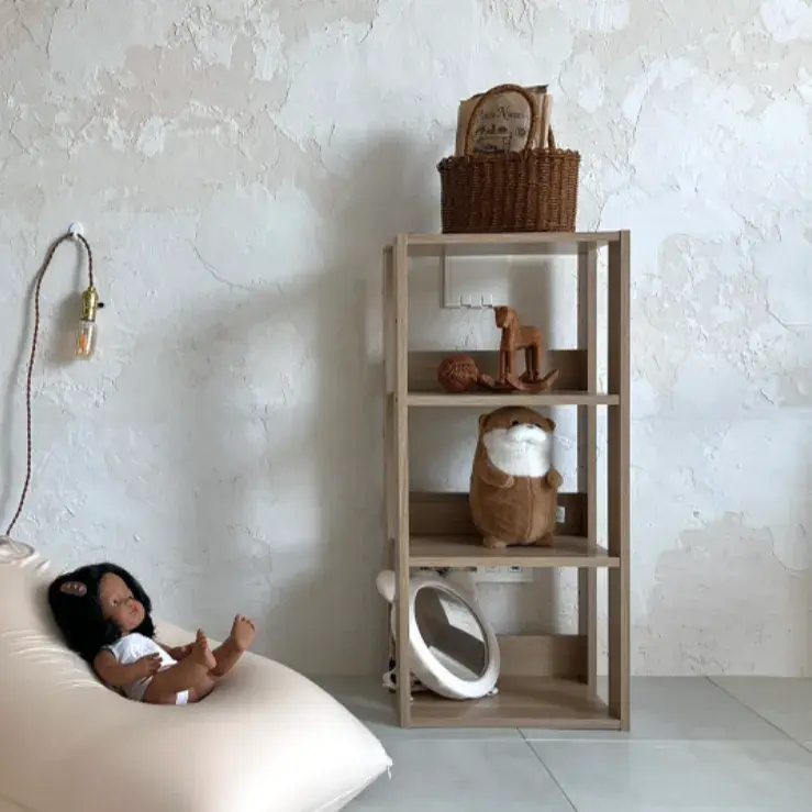 아이리스 3단 오픈 수납장