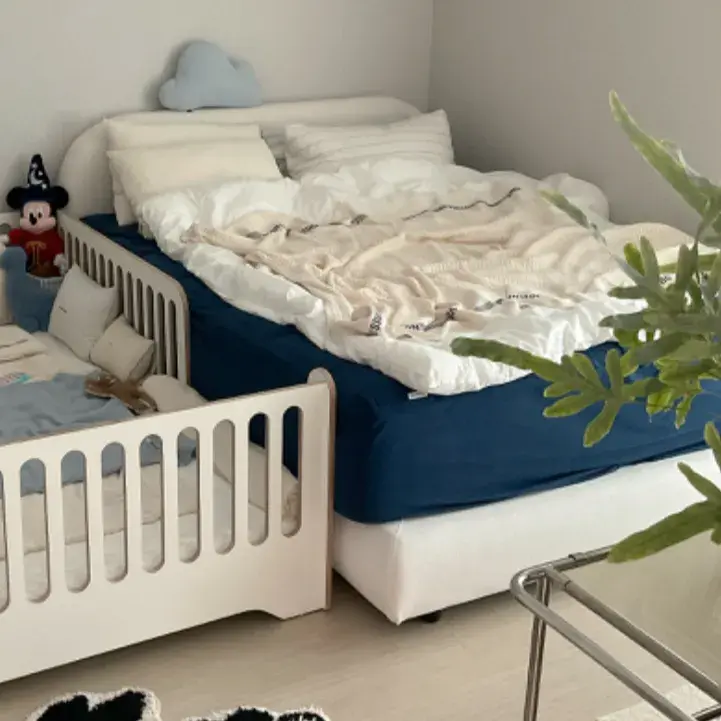 반트_마네모네 패브릭 침대프레임