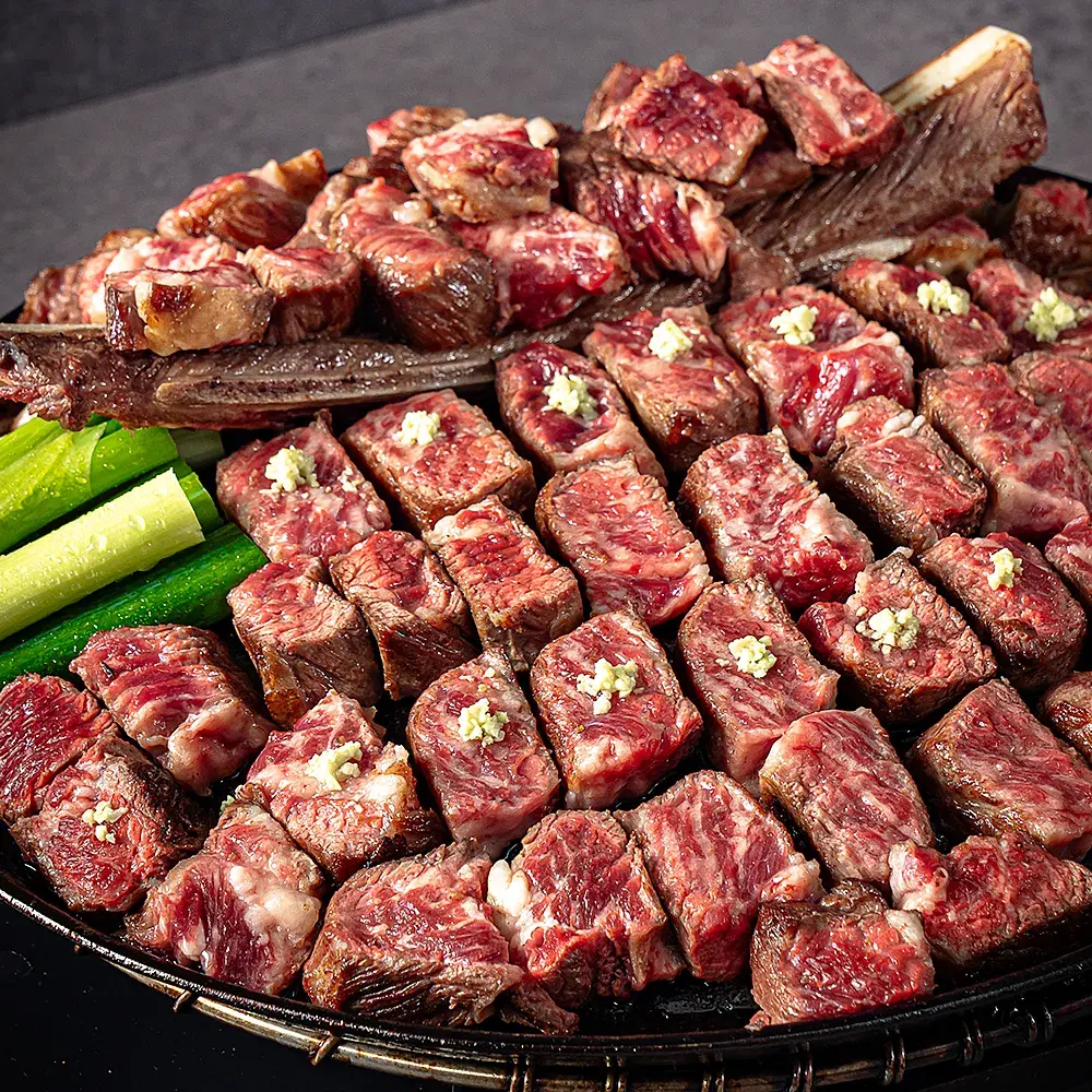 캠핑의 꽃 우대갈비 질기지 않은 6,7,8번 갈빗대