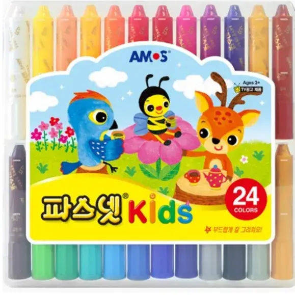 24개월 크레파스(파스넷 24색)