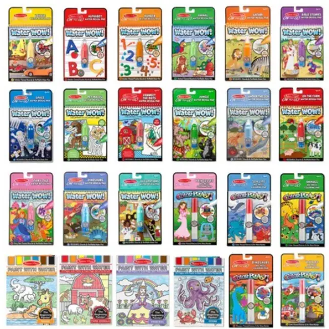 24개월 물감놀이 입문 아이템(주제별 두들북)