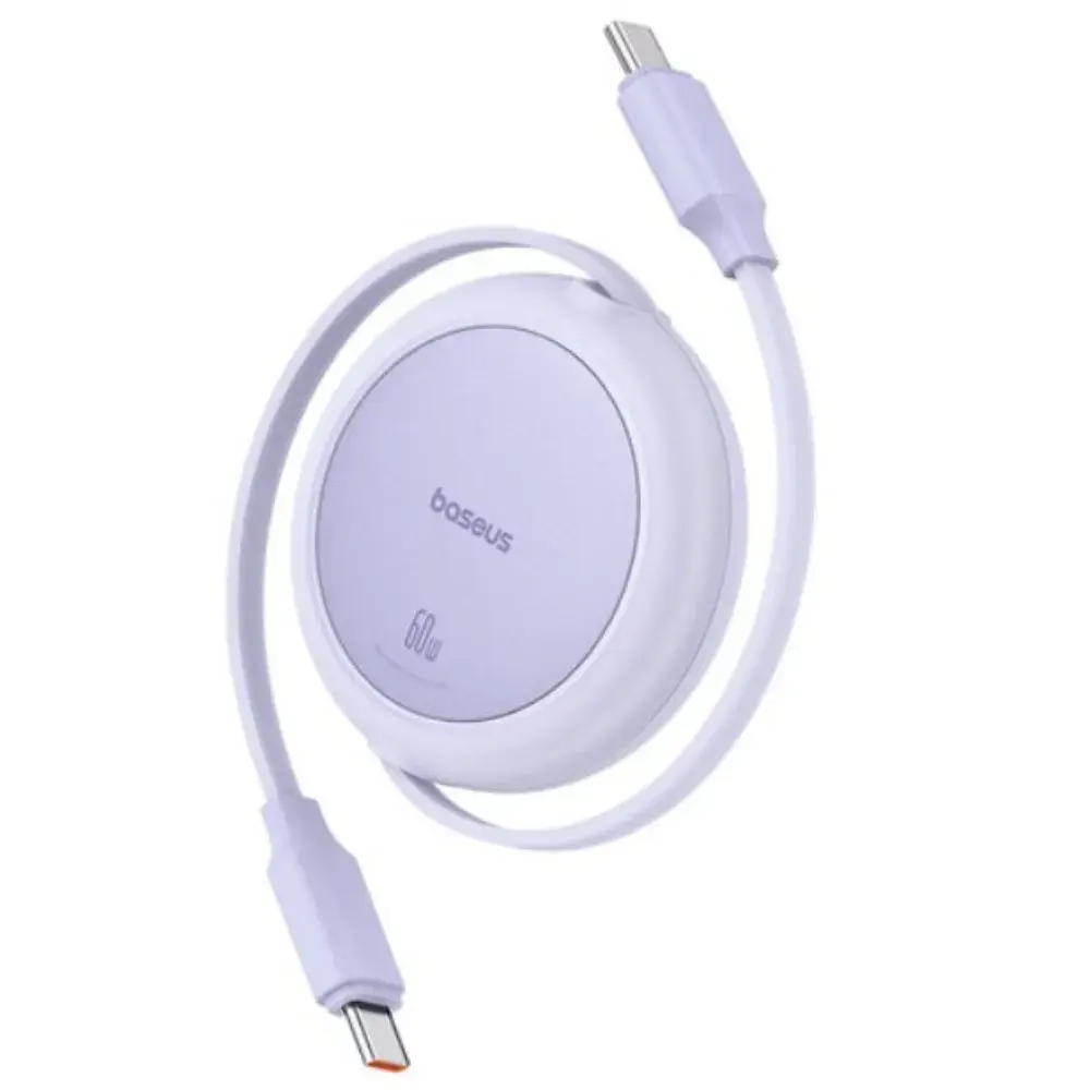 베이스어스 C타입 60W 미니 릴케이블