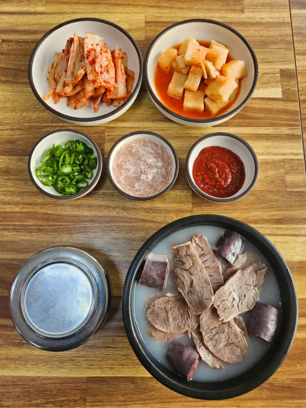살코기국밥 (순대+뽈살 or 뽈살만)
