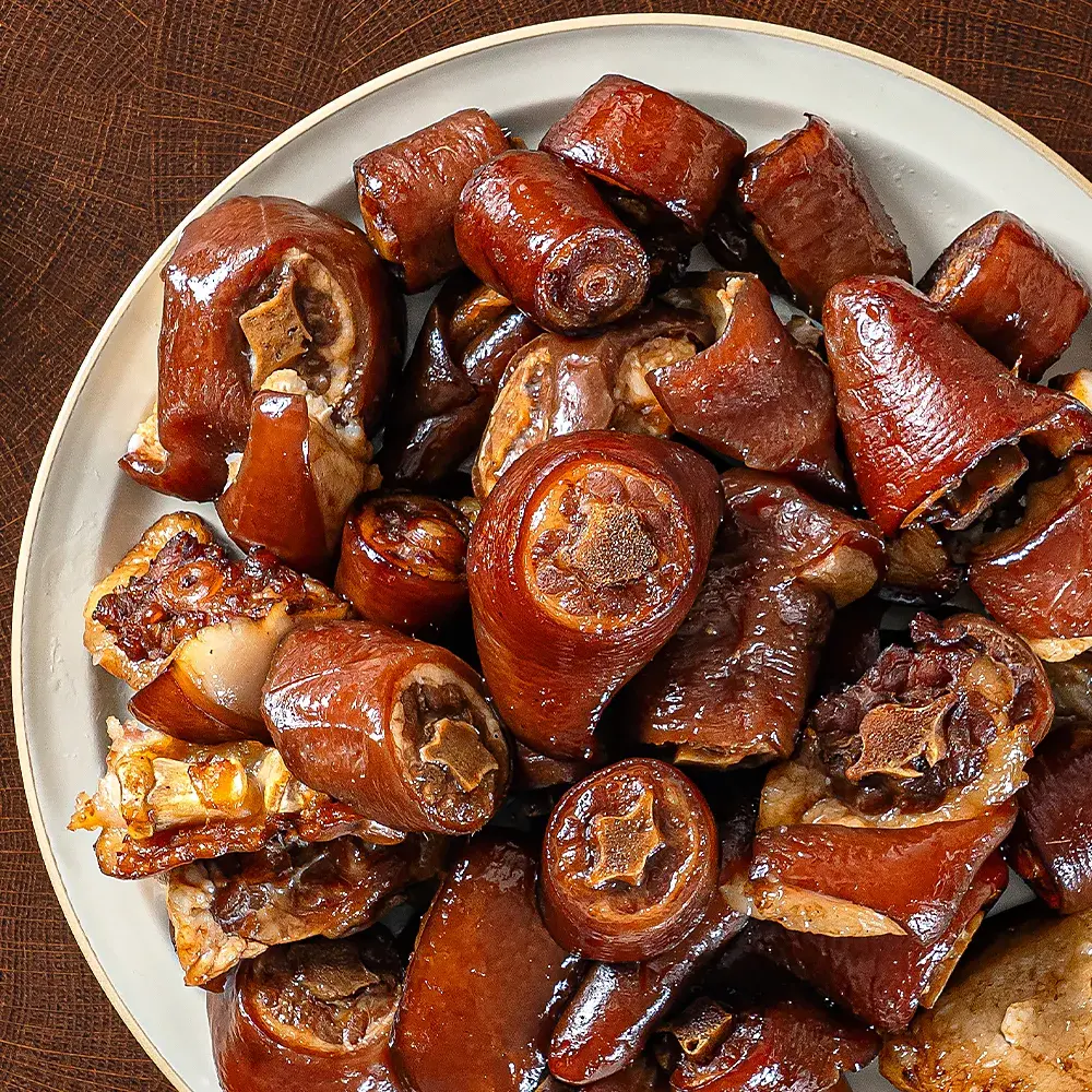 돼지 한마리 단 0.2% 만 나오는 돼지 꼬리족발